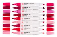 Talens Pantone Marker Set 9 stuks Beitel/penseelpunt Rood
