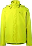 VAUDE Escape Bike Light Jas, Hardshell Jas, Heren, Waterdicht, Winddicht, Hooded, Polyester, bright green, 4XL