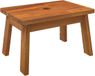 vidaXL Opstapkruk 38x26x22 cm massief acaciahout