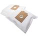 vhbw 10x sacs aspirateur compatibles avec Bosch BSNC 100 - Type K 27cm x 21cm Blanc