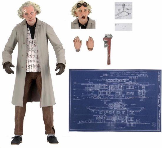 Neca - Back To The Future Doc Brown Ultimate 7In Action Figure