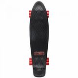D STREET Cruiser PP Plastique Noir Rouge