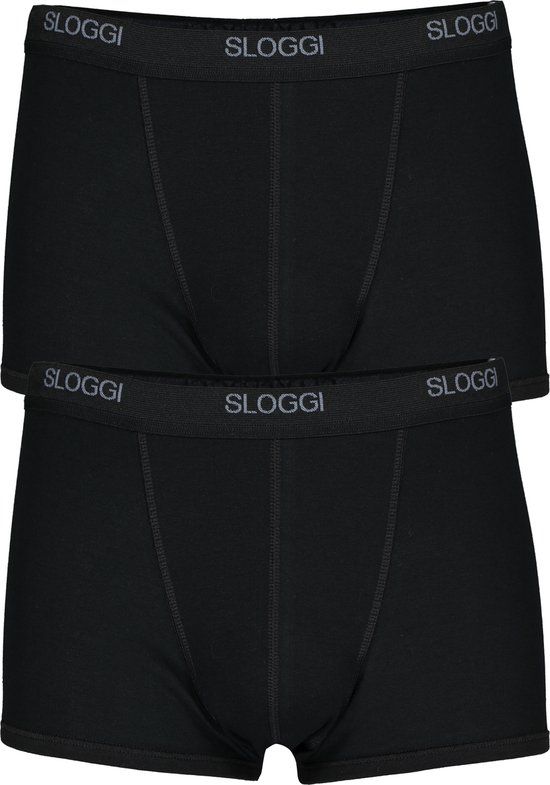 sloggi men Basic Boxershort - 2-pack - Zwart - Maat L