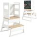 AIYAPLAY Trotteur enfant blanc
