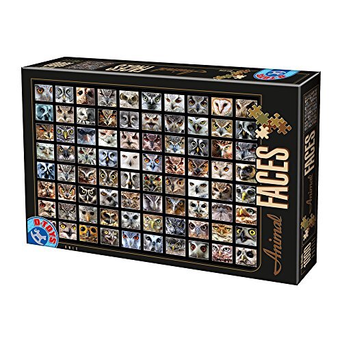 Unbekannt Puzzel 1000 stukjes - collage - uilen