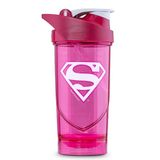 Shieldmixer Hero Pro Classic Shaker Supergirls Classic - BPA-vrij - Gym accessoires - eiwitshaker - fitness drinkfles - roze - 700 ml