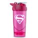 Shieldmixer Hero Pro Classic Shaker Supergirls Classic - BPA-vrij - Gym accessoires - eiwitshaker - fitness drinkfles - roze - 700 ml