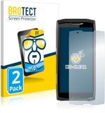 BROTECT - Screenprotector voor Crosscall Core-X5 - Folie Beschermfolie transparant 2 Stuks