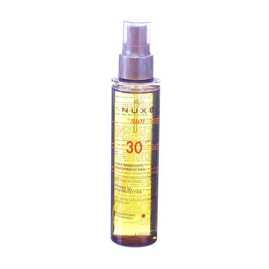 Nuxe Sun Tan Oil Spray SPF 30 High Protection Zonneolie 150 ml