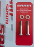 Sram Remdeel montage bouten titanium T25 22mm flat - ZILVER
