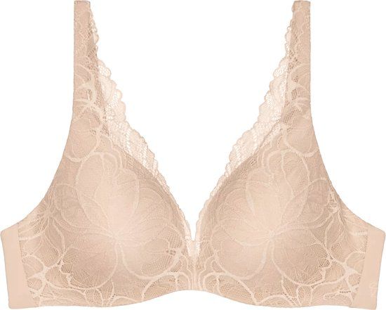 Triumph Body Make-Up Illusion Lace WP Bra - Beige - 80E