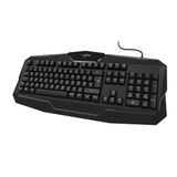 uRage Exodus 100 Gaming Clavier USB QWERTZ Allemand Noir