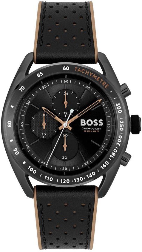 BOSS HB1514022 CENTER COURT Heren Horloge - Zwart - 44mm