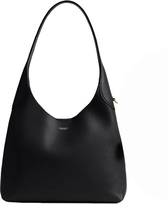 Coach Medium Schoudertas Dames - Leer - Brooklyn - Zwart