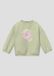 s.Oliver Sweatshirt Saliegroen Katoen Korte Mouw Ronde Hals Printopdruk Maat 80
