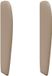 vidaXL - Hoofdbord - Oor - Bruin - 80 x 23 x 6 cm - Hout