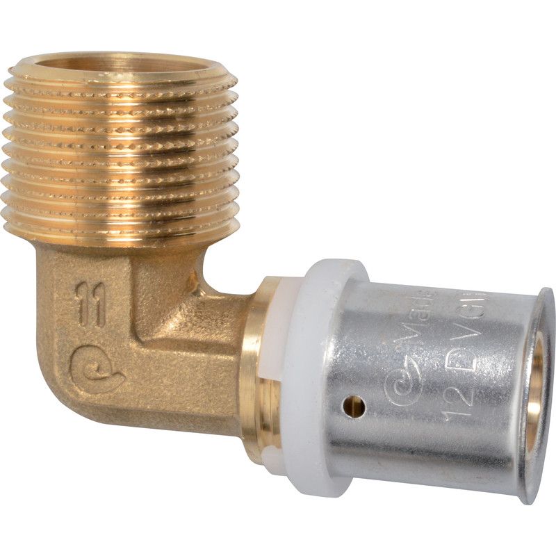 Pers puntstuk haaks 3/4"x20mm