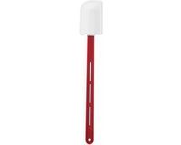 HENDI Pannenlikker – siliconen blad – kunststof greep – 420x70 mm – rood