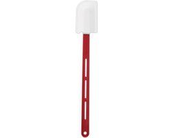 HENDI Pannenlikker – siliconen blad – kunststof greep – 420x70 mm – rood