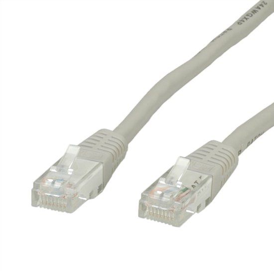 Standard UTP Patchkabel, Cat.6 (Class E), beige, 3 m