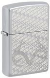 Zippo Stormaansteker, RealTree, hoogglans gepolijst chroom, lasergravure/autogravure, hervulbaar, herbruikbaar, windbestendig design, geschenkdoos, gemaakt in de VS