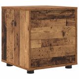 vidaXL Badkamerkast 40,5 x 40 x 44 cm Bewerkt hout Oud hout