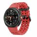 Samsung Galaxy Watch 8 Classic - 46mm - Marine siliconen band - Rood