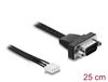 DeLOCK 91277 Câble série Noir 0,25 m RS-232 JST-XHR-4P