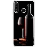 P30 Lite Vin Beschermende siliconen hoes