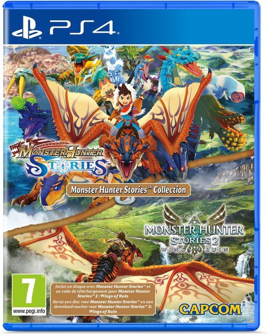 Monster Hunter Stories 1 & 2 Collection - PS4 - Standard Edition - Blu-ray