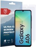 Rosso Film protecteur d'écran Convient pour Samsung Galaxy A06 | Ultra Clear Duo Pack | Film TPU | Film protecteur compatible avec coque | 2 Pièces