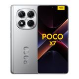 Xiaomi POCO X7 smartphone, 12+512GB, Zilver, 50MP hoofdcamera met OIS, 5110mAh batterij, IP68