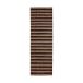 House Doctor Tapis Block brun-nature 90x300 cm
