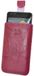 Suncase Echt leren hoes voor LG Optimus L7 II P710 wash-roze met terugtrekfunctie