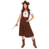 Amscan Wild West Cowgirl dameskostuum