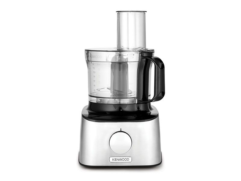 Kenwood Multipro Compact FDM301SS Foodprocessor - Zwart/RVS - 800W - 2.1L