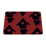 Bonamaison, Rechthoek Pop Art Digital bedrukte muismat, antislip onderkant, voor kantoor en thuis, grootte: 22x18 cm
