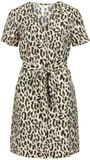 Object Mini jurk V-hals Sandshell 1