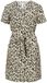 Object Mini jurk V-hals Sandshell 1