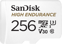 SanDisk High Endurance 256 GB MicroSDXC - Class 10, UHS-I, V30