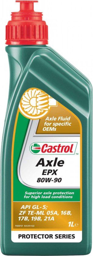 Castrol Axle EPX 80W-90 1 liter - Versnellingsbakolie