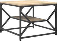 vidaXL Salontafel Sonoma Eiken 51 x 50 x 40 cm