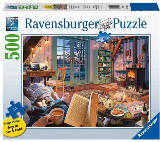 Ravensburger Cozy Retreat Legpuzzel 500 stuk(s) Vakantie