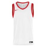NIKE Mens Team25 Basketball Stock Jersey - White/University Red