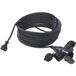 Bachmann Verleng kabel 3G1,5mm² zwart,10m,3x, H07RN-F rubber/neopreen