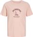 JACK&JONES JORNANTUCKET TEE SS CN FST JNR Jongens T-shirt Katoen Ronde hals Korte mouw Peach Melba Maat 152