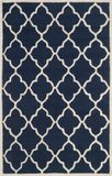 Safavieh Cambridge Collection CAM312 Vloerkleed, Wol, Navy & Ivoor, 122 x 183 cm