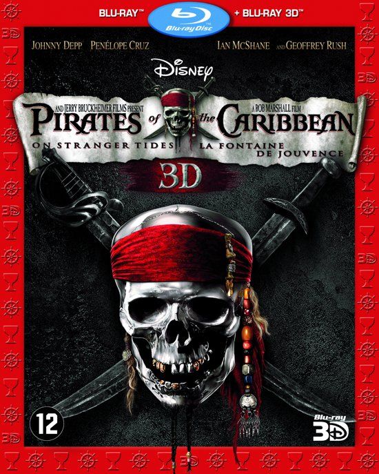 Movie Pirates Of The Caribbean 4: On Stranger Tides (3D Blu-ray) - Actie - Engels - Nederlands/Engels/Frans ondertiteling