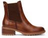 Pikolinos Dames enkellaarzen Medina W0D-8792 Bruin Leer/Textiel Maat 39