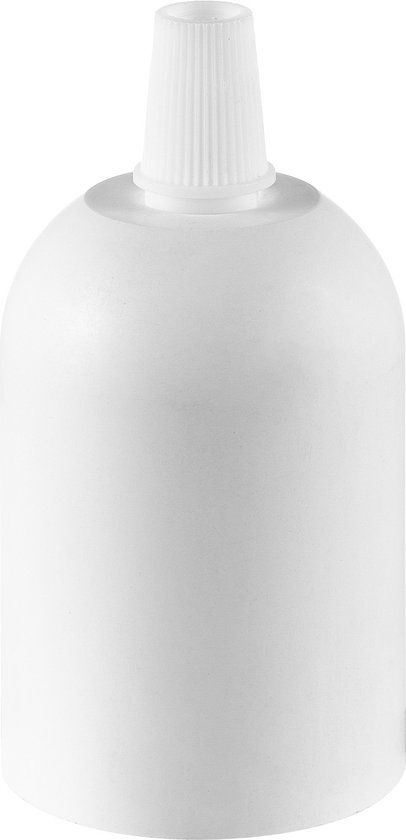 Home Sweet Home DIY lamphouders - Lamponderdelen - ø4.4 x 8.5 cm - E27 - Wit - Cilinder